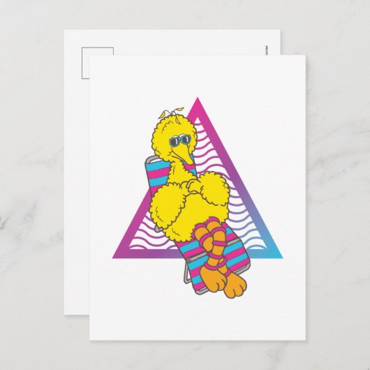 Big Bird | Summer Vibes Postkarte (Vorne/Hinten)