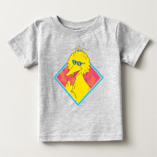 Big Bird | Tropisches Abzeichen 2 Baby T-shirt (Vorderseite)