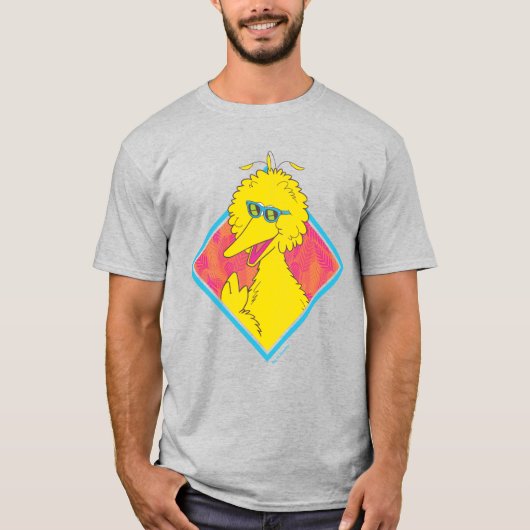 Big Bird | Tropisches Abzeichen 2 T-Shirt (Vorderseite)