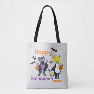 Big Bird und Count Happy Halloween Tasche