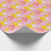 Big Bird Valentine Geschenkpapier (Ecke)