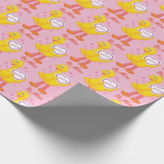 Big Bird Valentine Geschenkpapier (Ecke)