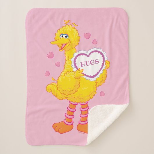 Big Bird Valentine Sherpadecke (Vorderseite)