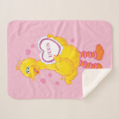 Big Bird Valentine Sherpadecke (Vorderseite (Horizontal))