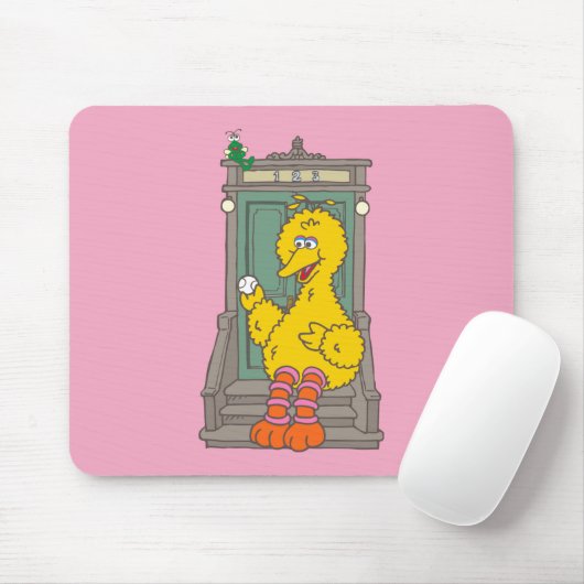 Big Bird Vintag Mousepad (Mit Mouse)