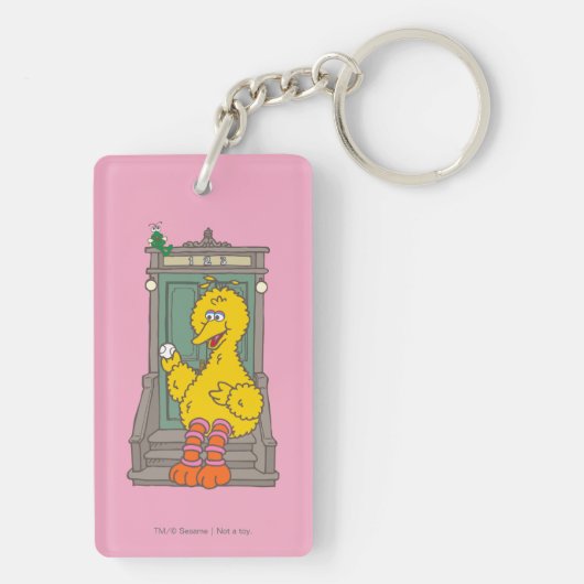 Big Bird Vintag Schlüsselanhänger (Rückseite)