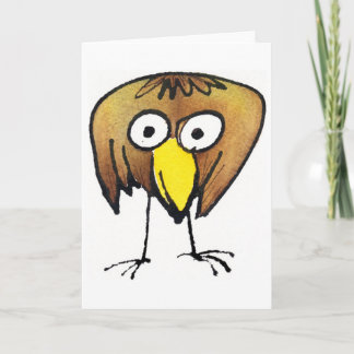 Big Birdie Notecard Karte