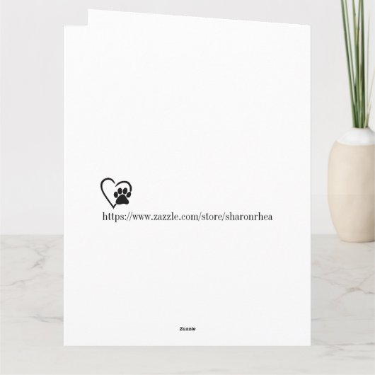 Big Birthday Card Dankeskarte (Rückseite)