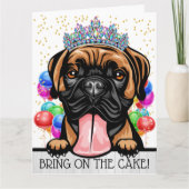 Big Birthday Card Dankeskarte (Vorderseite)