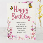 Big Birthday Mama Rosa Blumenschrift Karte (Gelbe Blume)