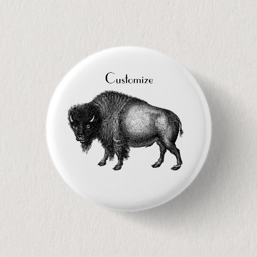 Big Bison Buffalo Thunder_Cove Button (Vorderseite)