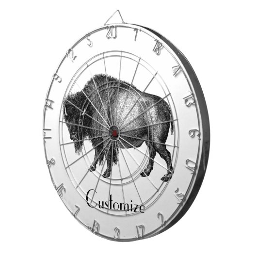 Big Bison Buffalo Thunder_Cove Dartscheibe (Vorderseite rechts)