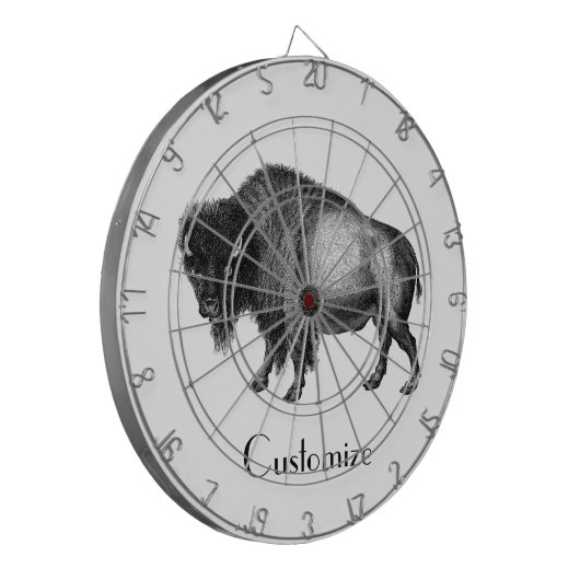 Big Bison Buffalo Thunder_Cove Dartscheibe (Vorderseite Links)