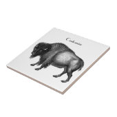 Big Bison Buffalo Thunder_Cove Fliese (Seite)