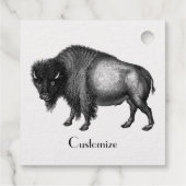 Big Bison Buffalo Thunder_Cove Geschenkanhänger (Rückseite)