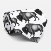 Big Bison Buffalo Thunder_Cove Krawatte (Gerollt)