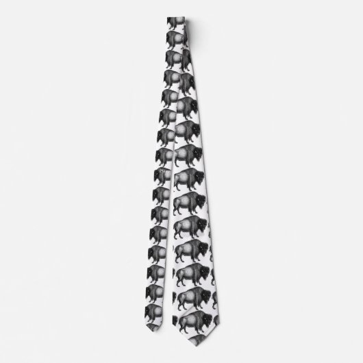 Big Bison Buffalo Thunder_Cove Krawatte (Rückseite)