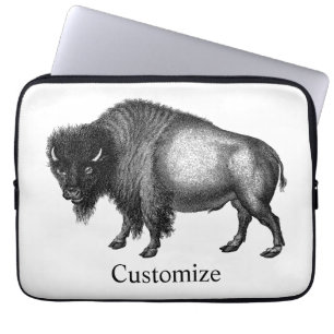 Big Bison Buffalo Thunder_Cove Laptopschutzhülle