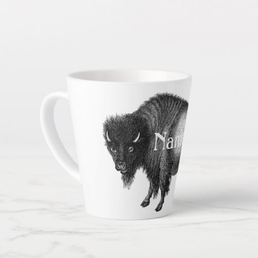 Big Bison Buffalo Thunder_Cove Milchtasse (Linke Ecke)