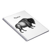 Big Bison Buffalo Thunder_Cove Notizblock (Rechte Seite)