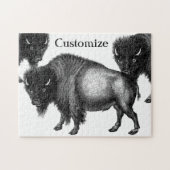 Big Bison Buffalo Thunder_Cove Puzzle (Horizontal)