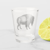 Big Bison Buffalo Thunder_Cove Schnapsglas (Rückseite)