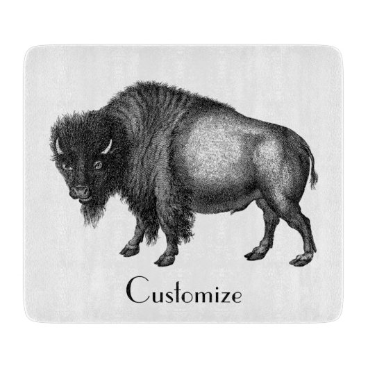 Big Bison Buffalo Thunder_Cove Schneidebrett (Vorderseite)