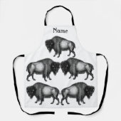 Big Bison Buffalo Thunder_Cove Schürze (Vorderseite)