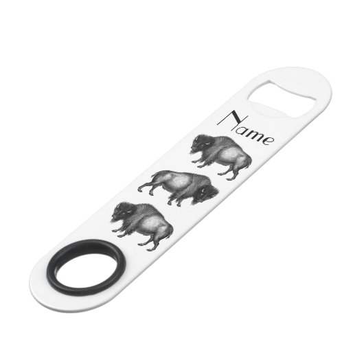 Big Bison Buffalo Thunder_Cove Speed Flaschenöffner (Vorderseite Schrägansicht)