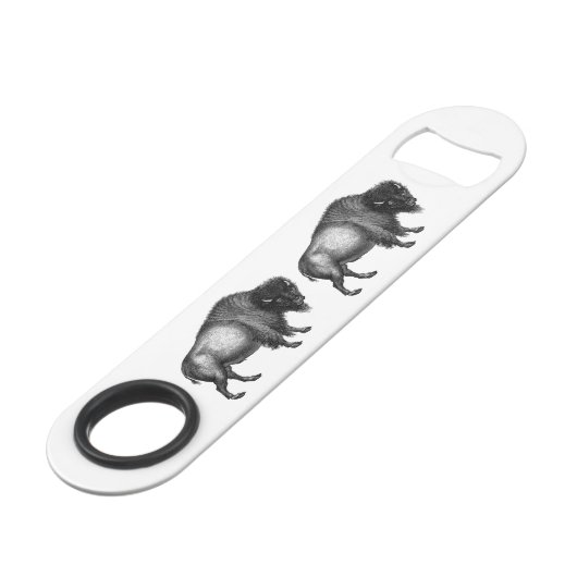 Big Bison Buffalo Thunder_Cove Speed Flaschenöffner (Rückseite Schrägansicht)