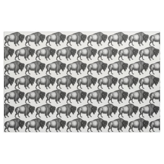 Big Bison Buffalo Thunder_Cove Stoff (Fat Quarter (45,7 x 55,9 cm))
