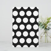 Big Black and White Polka Dots (Stehend Vorderseite)