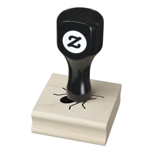 Big Black Ant Art Rubber Briefmarke Gummistempel (Stempel)