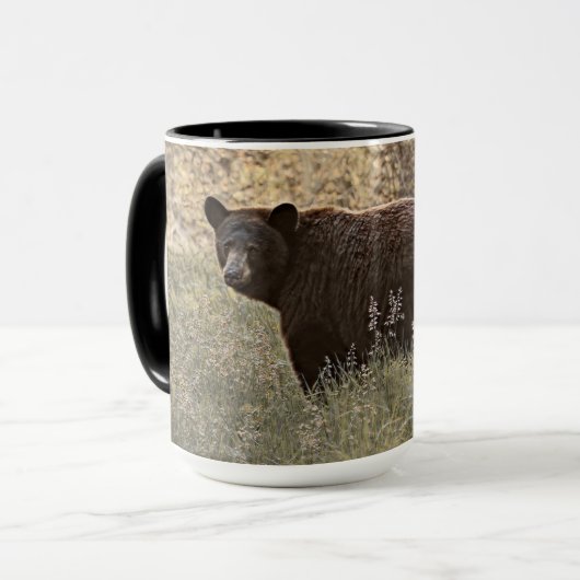 Big Black Bear Tasse (Vorderseite Links)