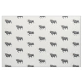 Big Black Bull Brushed-Baumwollstoff Stoff (Fat Quarter (45,7 x 55,9 cm))