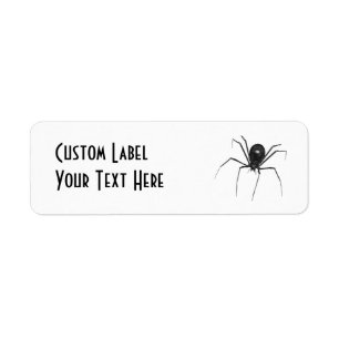 Big Black Creepy 3D Spider