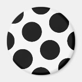 Big Black Dots Magnet (Vorne)