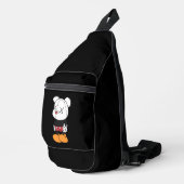 Big black-eared mouse crossbody bag (Rechte Ecke)