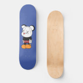 Big black-eared mouse skateboard (Vorderseite)