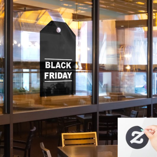Big BLACK FRIDAY SALE-Tag-Fenster Klammern Fensteraufkleber (Restaurantfenster)