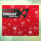 Big BLACK FRIDAY SUPER SALE Window Fensteraufkleber (Blatt 3)