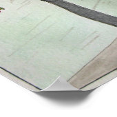 "Big Black Horst and a Cherry Tree" Poster (Ecke)