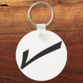 Big Black Tick Schlüsselanhänger (Vorderseite)