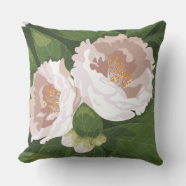 Big Bloom Camellia Charm Kissen
