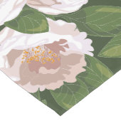 Big Bloom Camellia Charm Kurzer Tischläufer (Ecke)