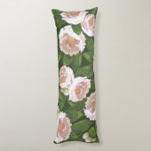 Big Bloom Camellia Charm Seitenschläferkissen (Rückseite (Vertikal))