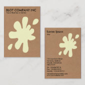 Big Blot - Karte (Vorne/Hinten)