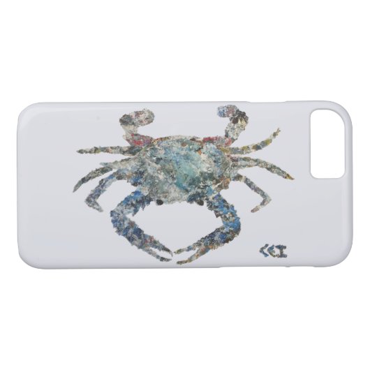 Big Blue Case-Mate iPhone Hülle (Rückseite (Horizontal))