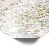 Big Blue Cassowary Bird, Fotodruck (Ecke)