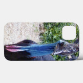 Big Blue Cassowary Bird, iPhone 13 Fall Case-Mate iPhone Hülle (Rückseite (Horizontal))